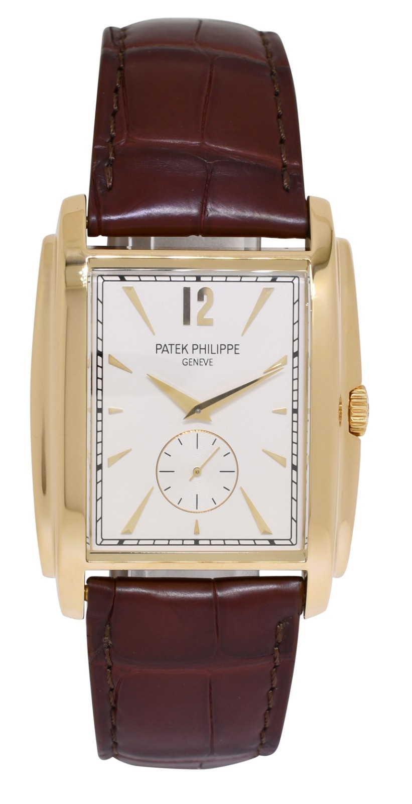 Patek Philippe 5124 Gondolo 18k Yellow Gold Mens Manual Watch 5124J