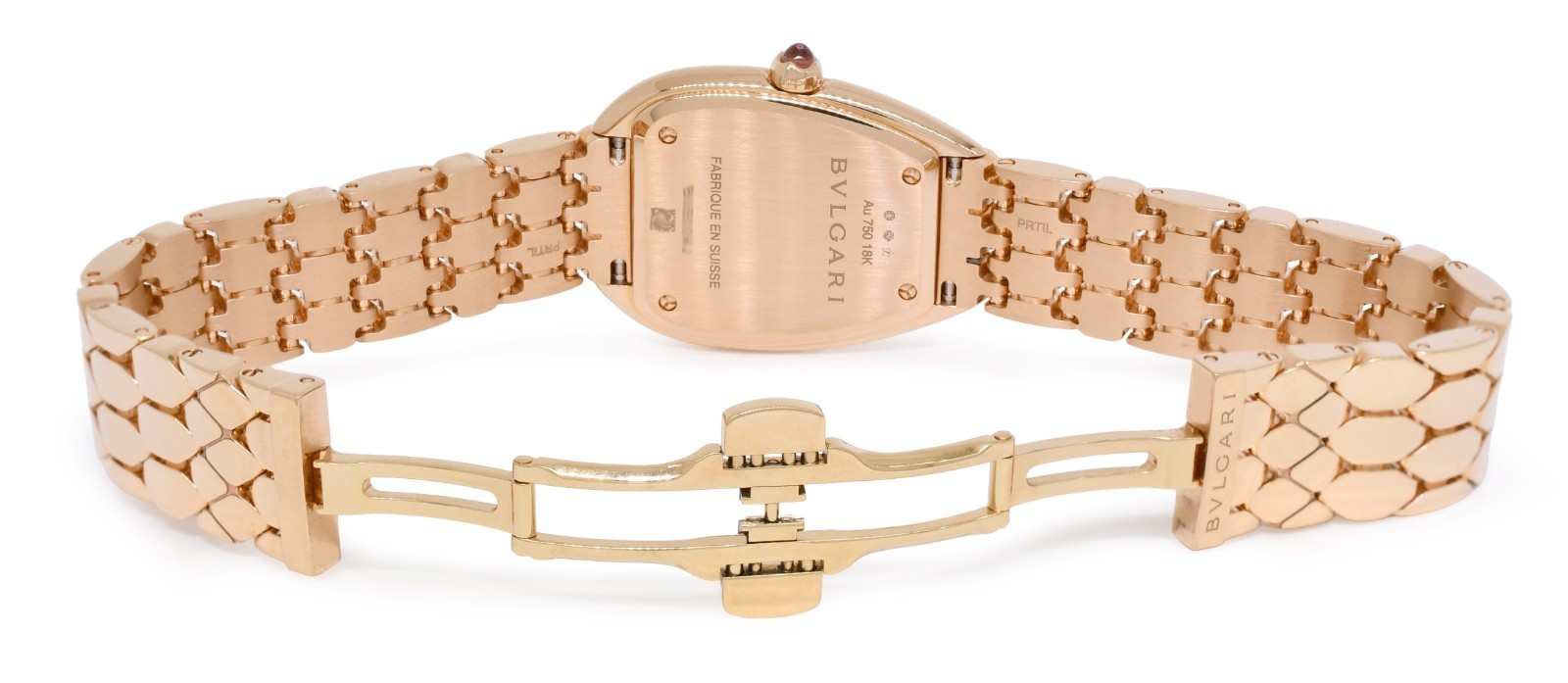 Bvlgari Serpenti Seduttori Rose Gold Diamond Malachite Dial Watch B/P '24 103944
