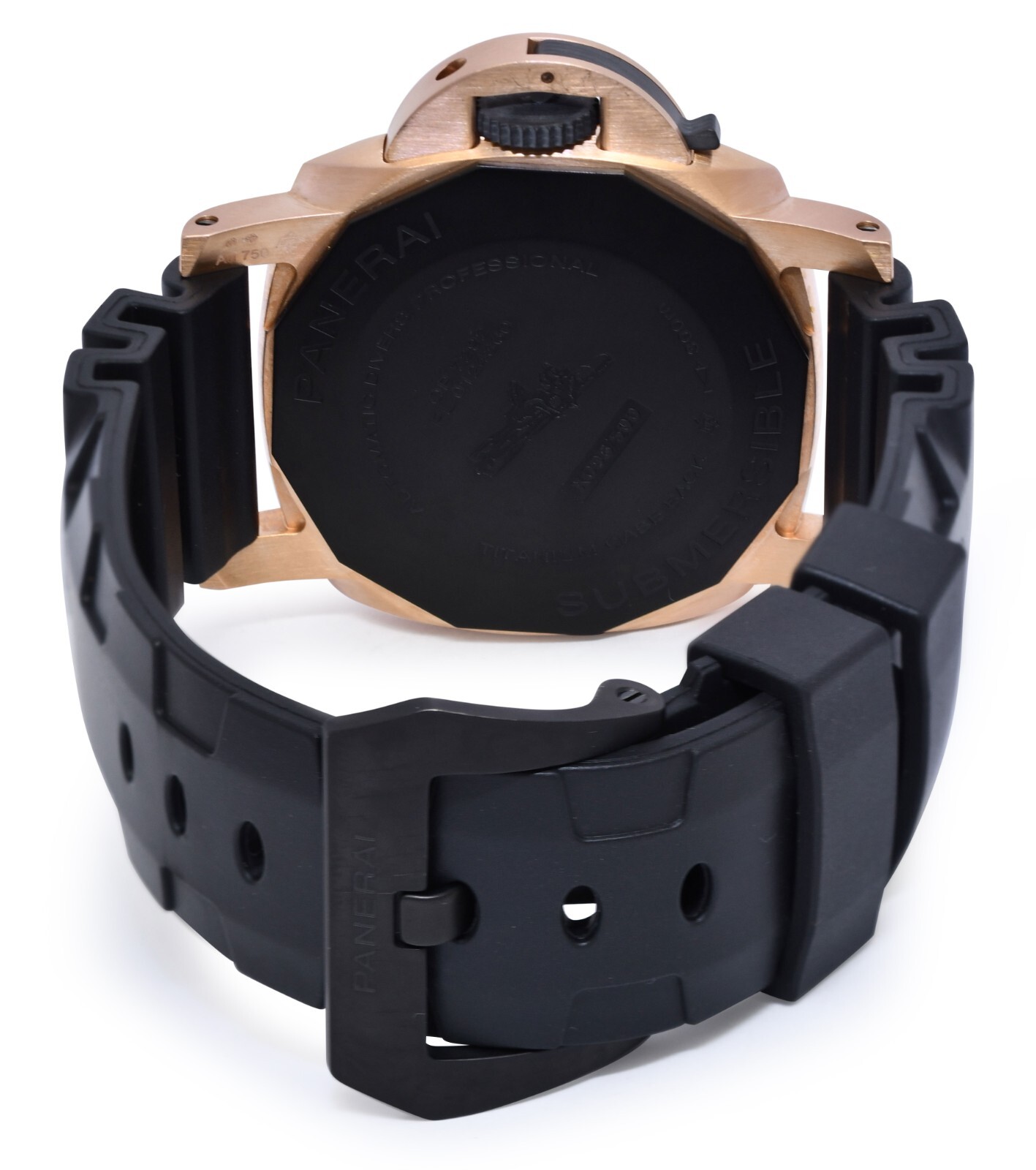 Panerai Submersible PAM 1070 Goldtech OroCarbo 44mm Watch B/P '22 PAM01070