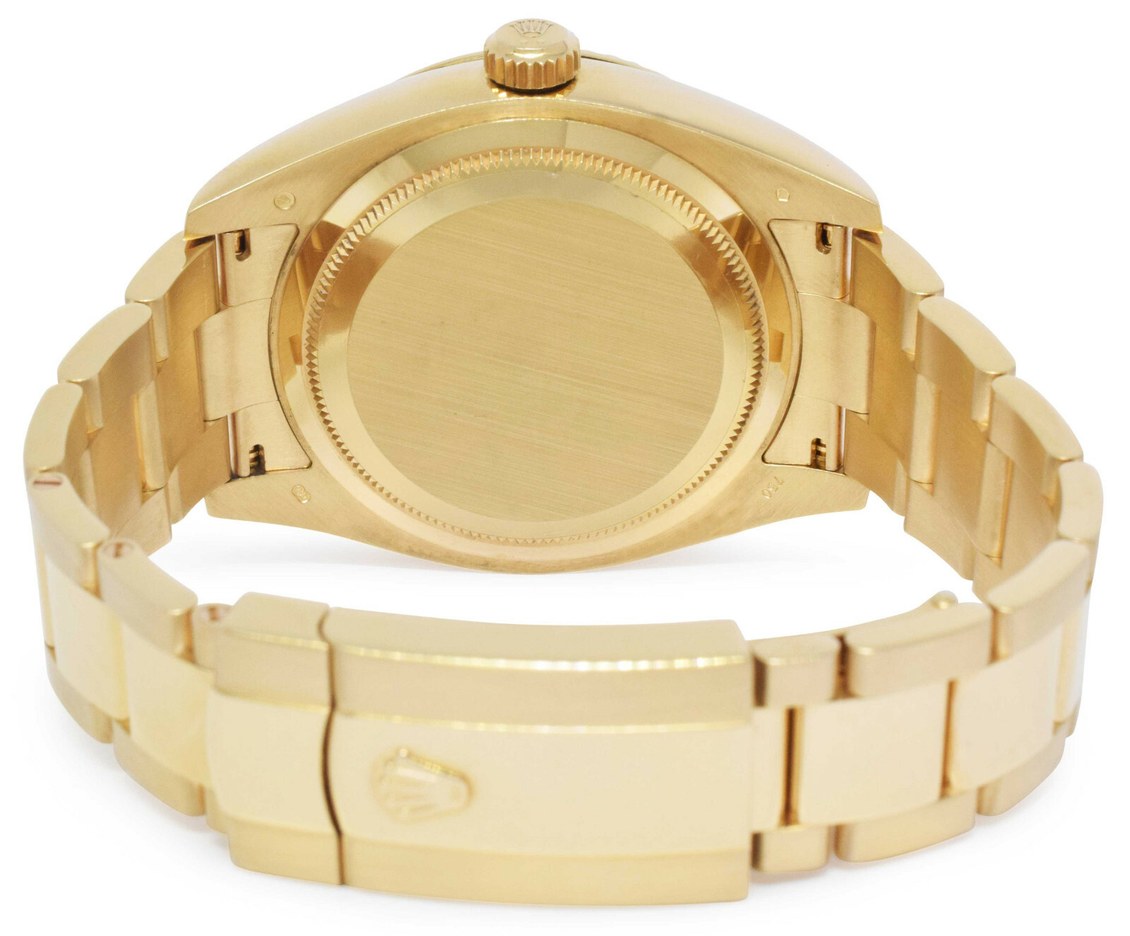 Rolex Sky-Dweller GMT 18k Yellow Gold Champagne Dial Mens Watch B/P '16 326938