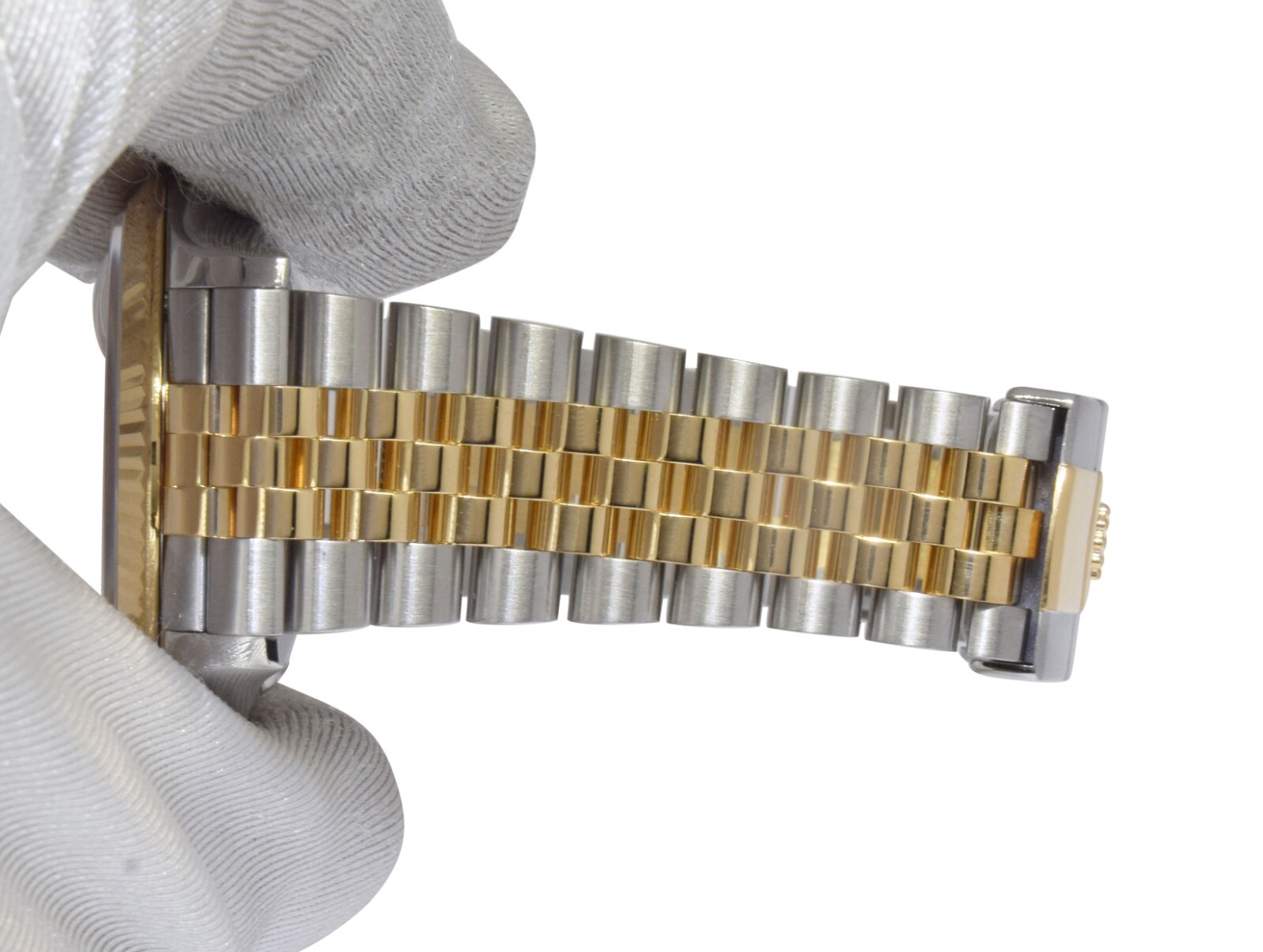 Rolex Datejust 36 18k Yellow Gold/Steel Silver Diamond 6-9 Dial Watch 126233 Rolex Datejust 36 18k Yellow Gold/Steel Silver Diamond 6-9 Dial Watch 126233