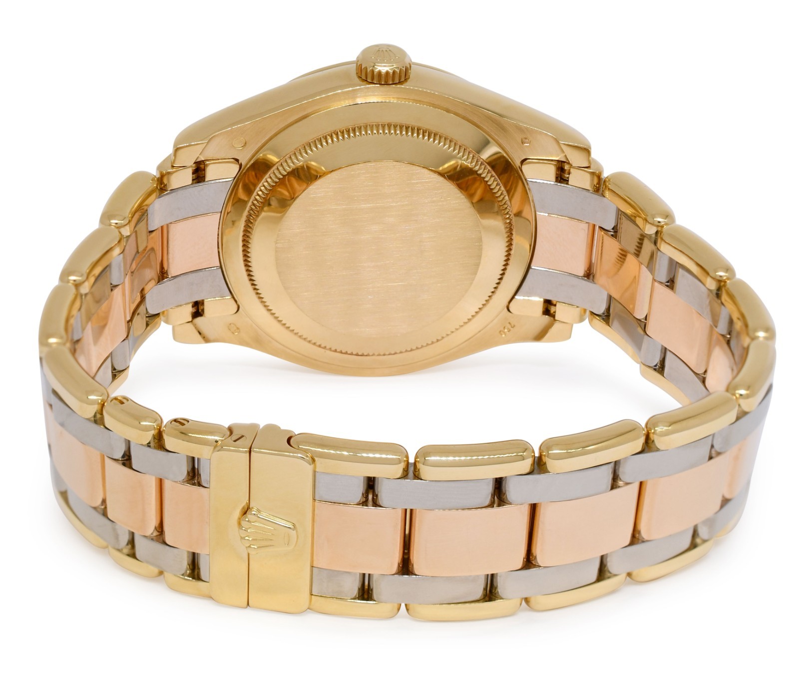 Rolex Masterpiece Tridor 18k Tri Gold Diamond Dial/Bezel Mens 39mm Watch V 18948