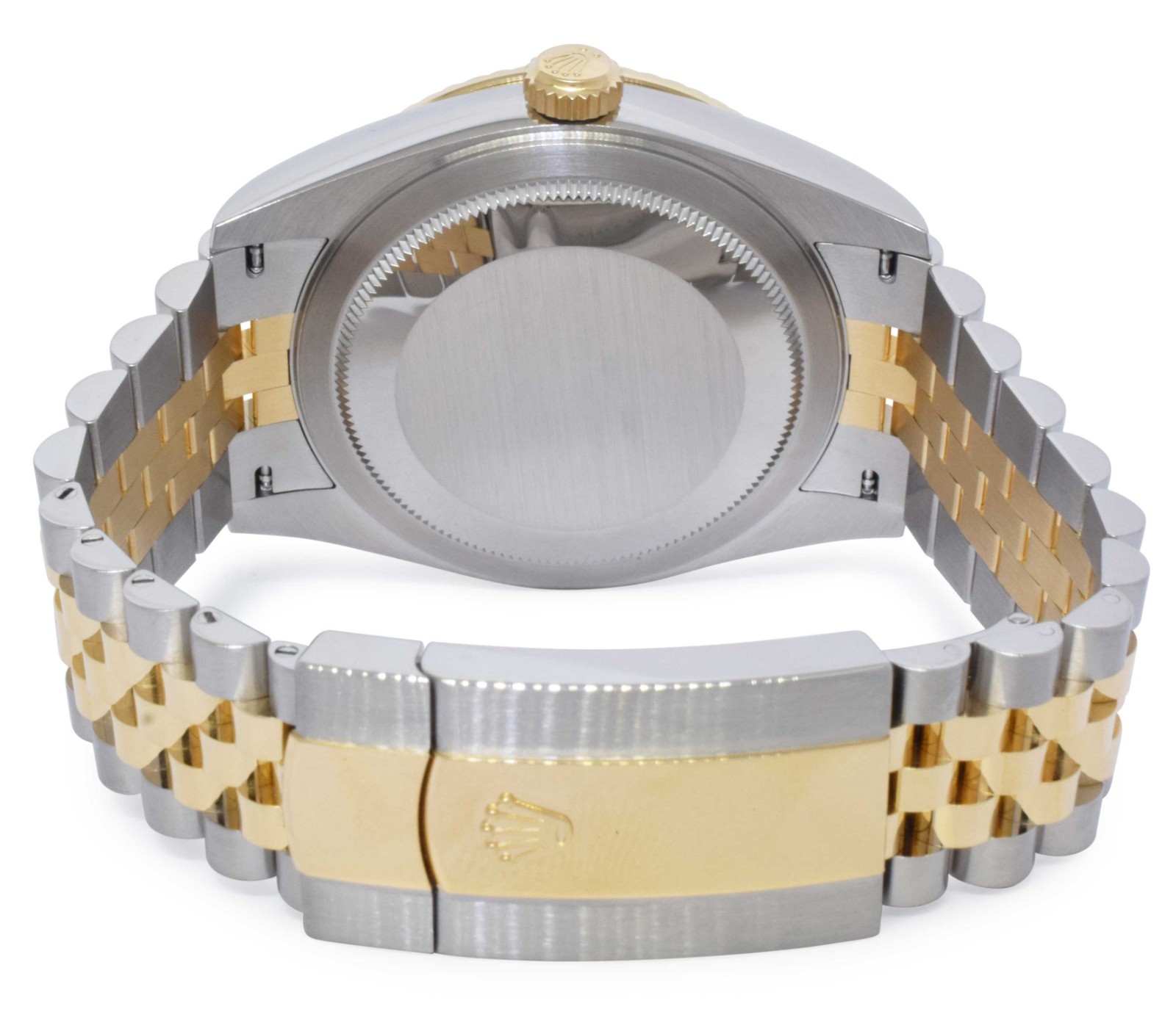 Rolex Sky-Dweller 18k Yellow Gold/Steel White Dial GMT 42mm Watch B/P '22 326933