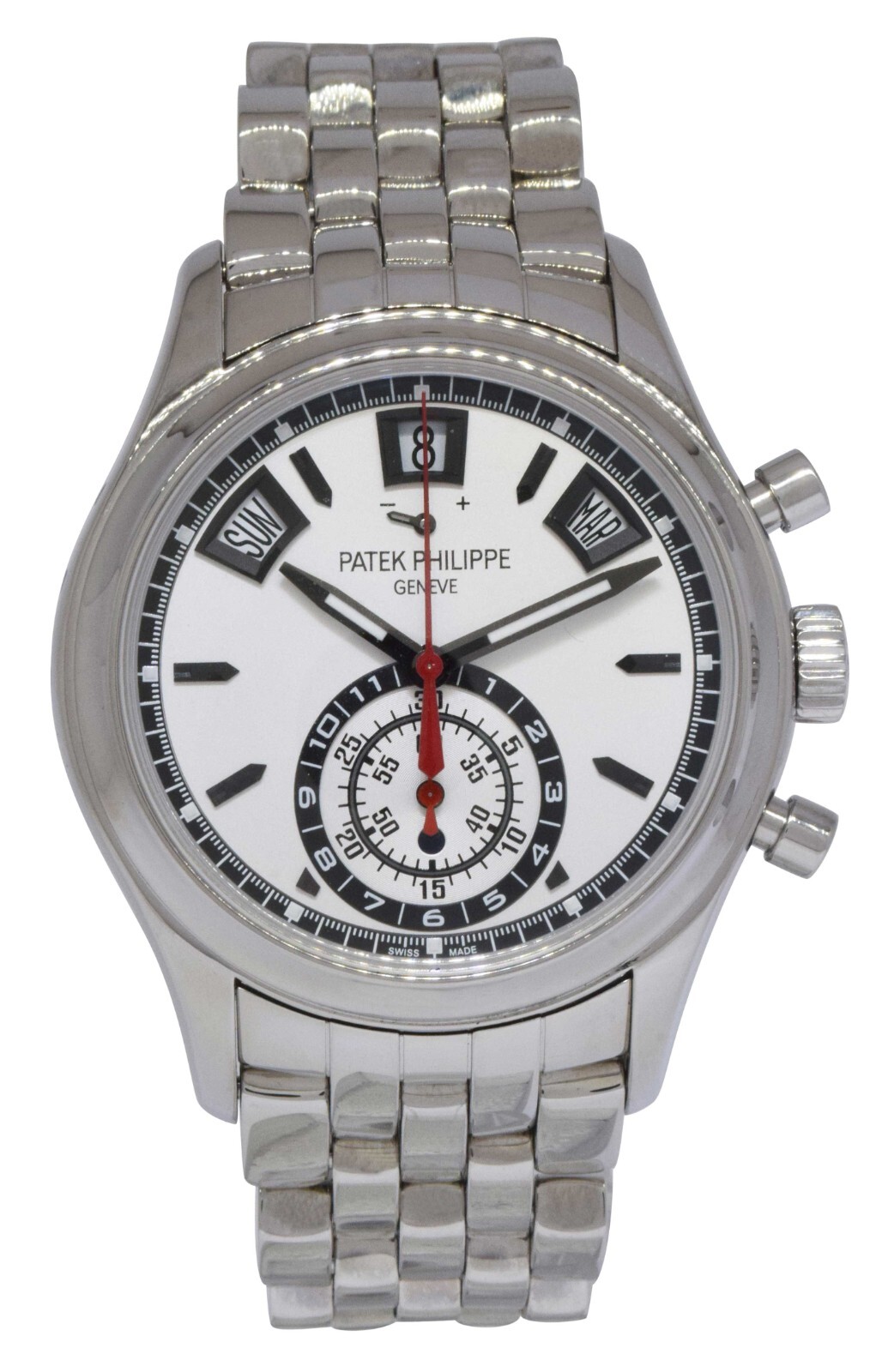 Patek Philippe 5960 Steel Annual Calendar Chronograph Watch Travel Box 5960/1A