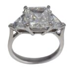 Cartier 3.40 ct Radiant-Cut Diamond Three-Stone Engagement Ring S. 6.5 +GIA Cartier 3.40 ct Radiant-Cut Diamond Three-Stone Engagement Ring S. 6.5 +GIA