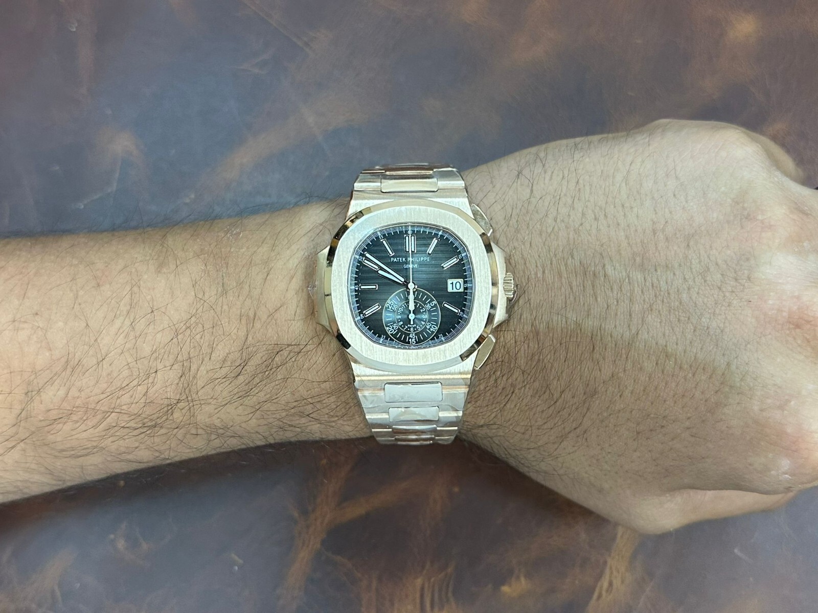 Patek Philippe Nautilus DISCONTINUED 18K Rose Gold Watch B/P NEW '23 5980/1R