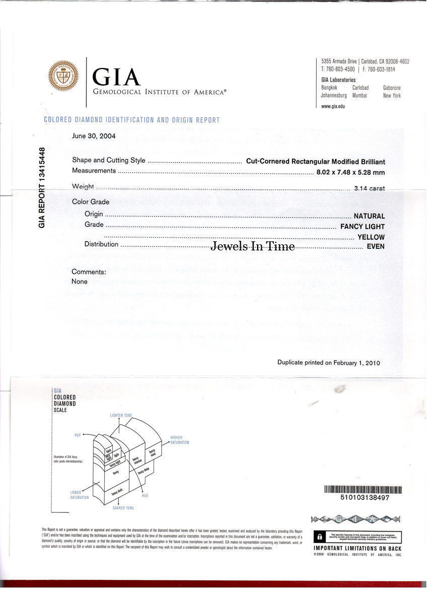 3.14 Carat Fancy Yellow Platinum 18k Yellow Gold Diamond Ring GIA Certificate 3.14 Carat Fancy Yellow Platinum 18k Yellow Gold Diamond Ring GIA Certificate