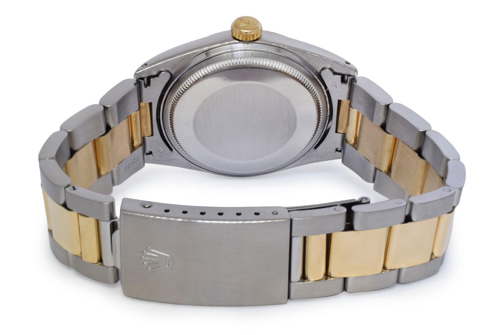 Rolex Datejust Yellow Gold/Steel Champagne Dial 36mm Vintage Watch '72 1601