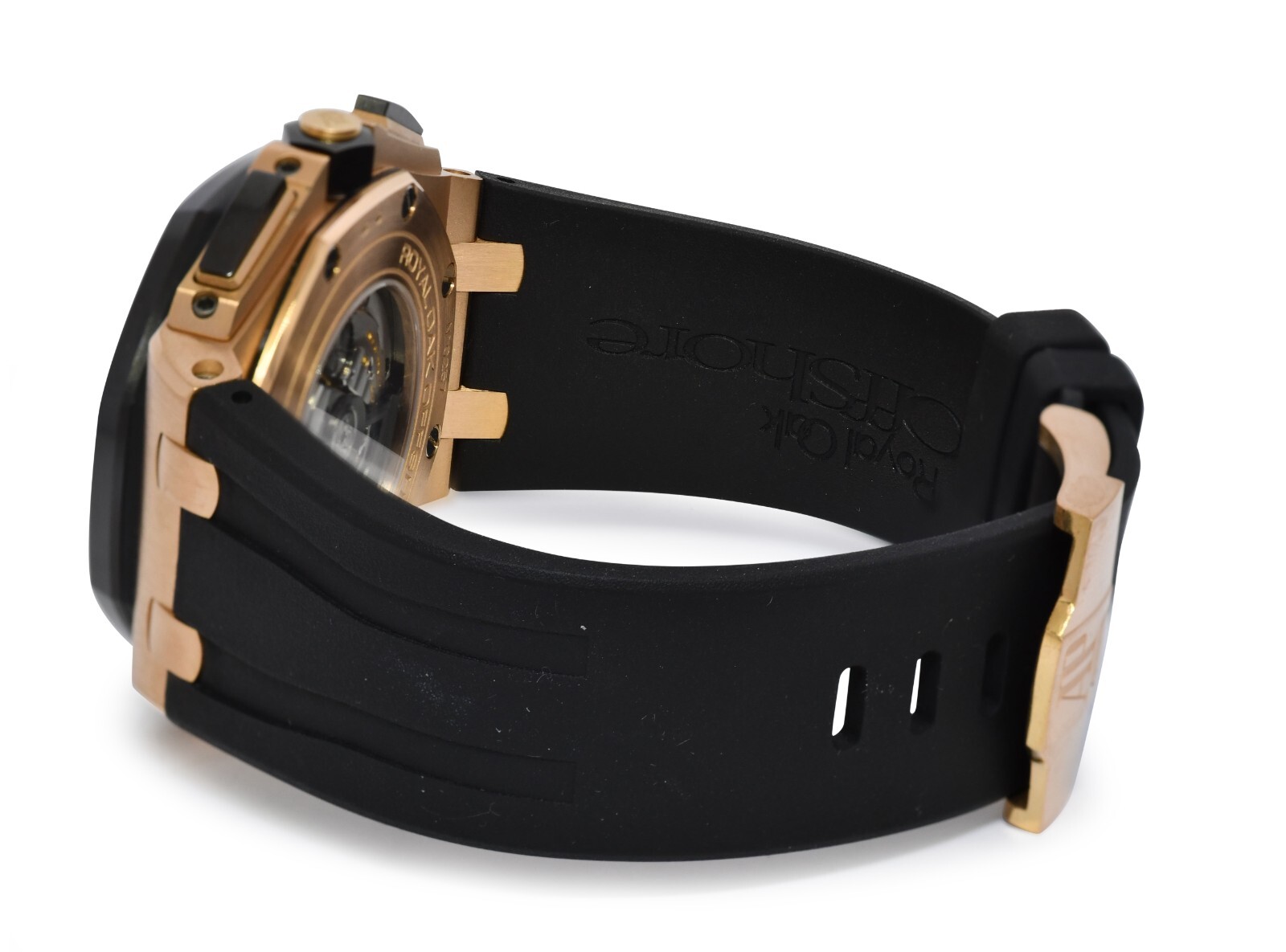 Audemars Piguet Royal Oak Offshore Chrono Rose Gold / Ceramic 44mm Watch 26401RO