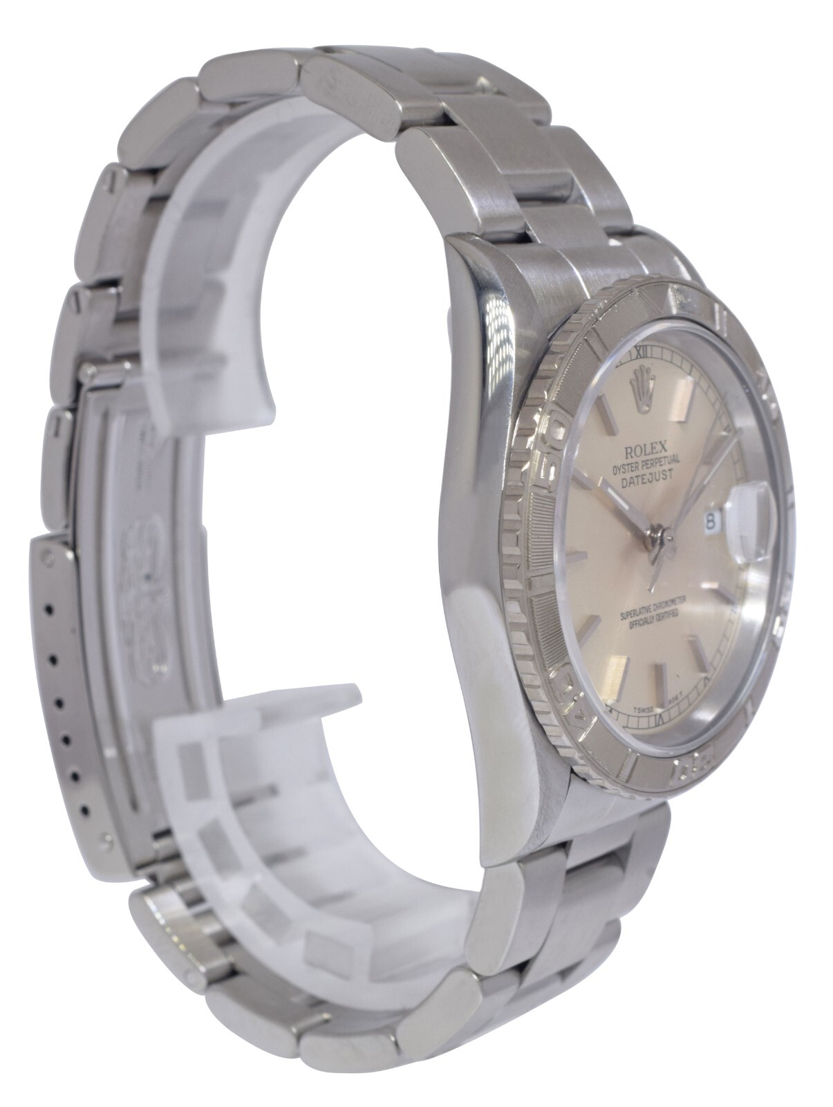 Rolex Datejust Thunderbird Turnograph Steel Mens 36mm Watch W 16264 Rolex Datejust Thunderbird Turnograph Steel Mens 36mm Watch W 16264