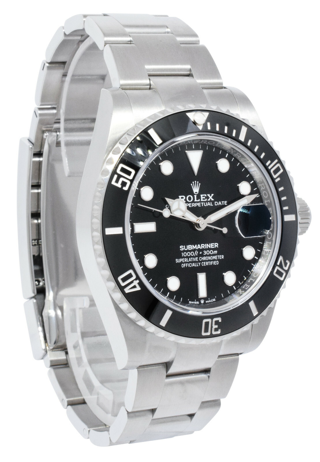 NEW Rolex Submariner Date 41mm Steel Ceramic Mens Watch Box/Papers '24 126610