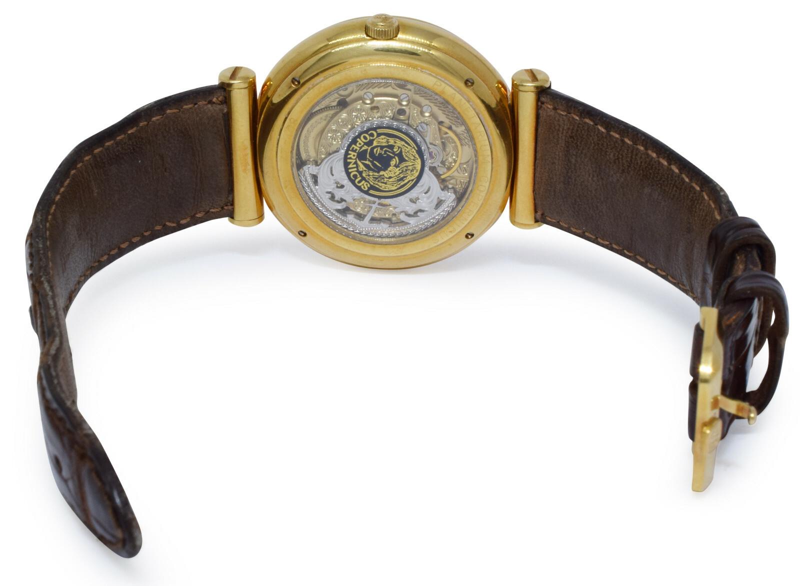 Ulysse Nardin Planeterium Copernicus 18k Yellow Gold Blue Dial 801-22