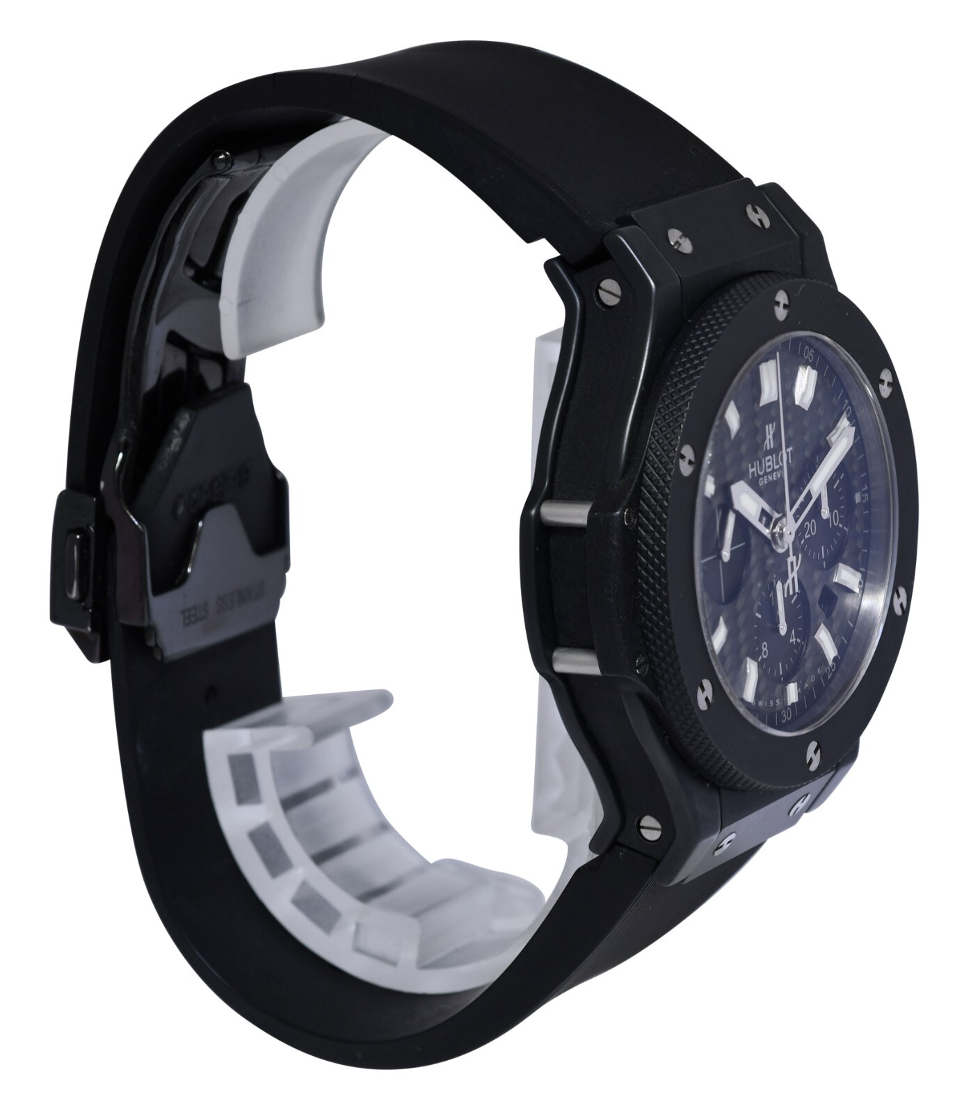 Hublot Big Bang Black Magic Chronograph Carbon Fiber 44mm Watch 301.CI.1770.RX