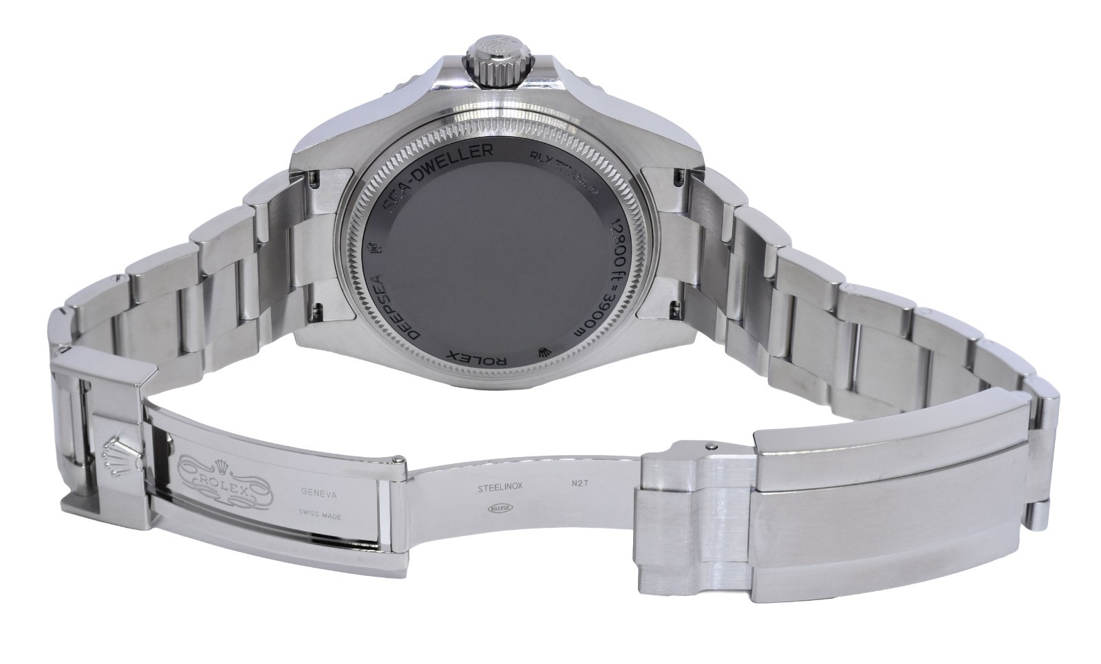 Rolex Sea-Dweller Deepsea Steel/Ceramic Black Mens 44mm Watch B/P '23 136660