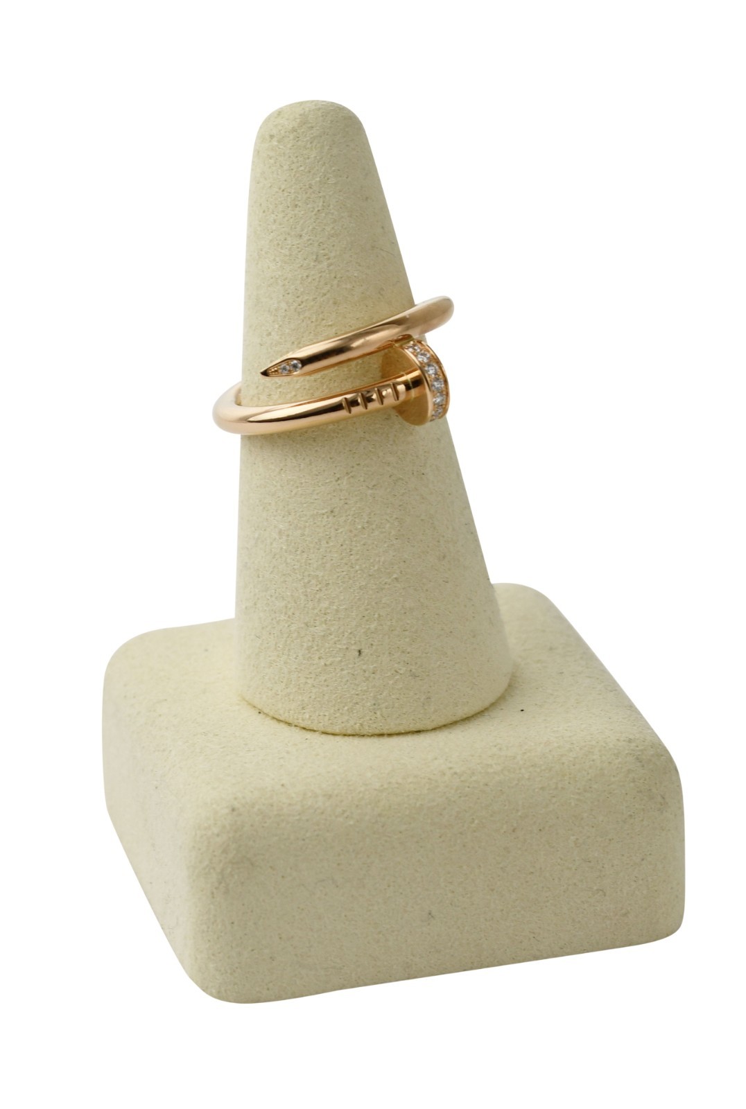 Cartier Juste Un Clou Ring 18k Rose Gold Diamond Nail Size 57 B/P '24 B4094857 Cartier Juste Un Clou Ring 18k Rose Gold Diamond Nail Size 57 B/P '24 B4094857