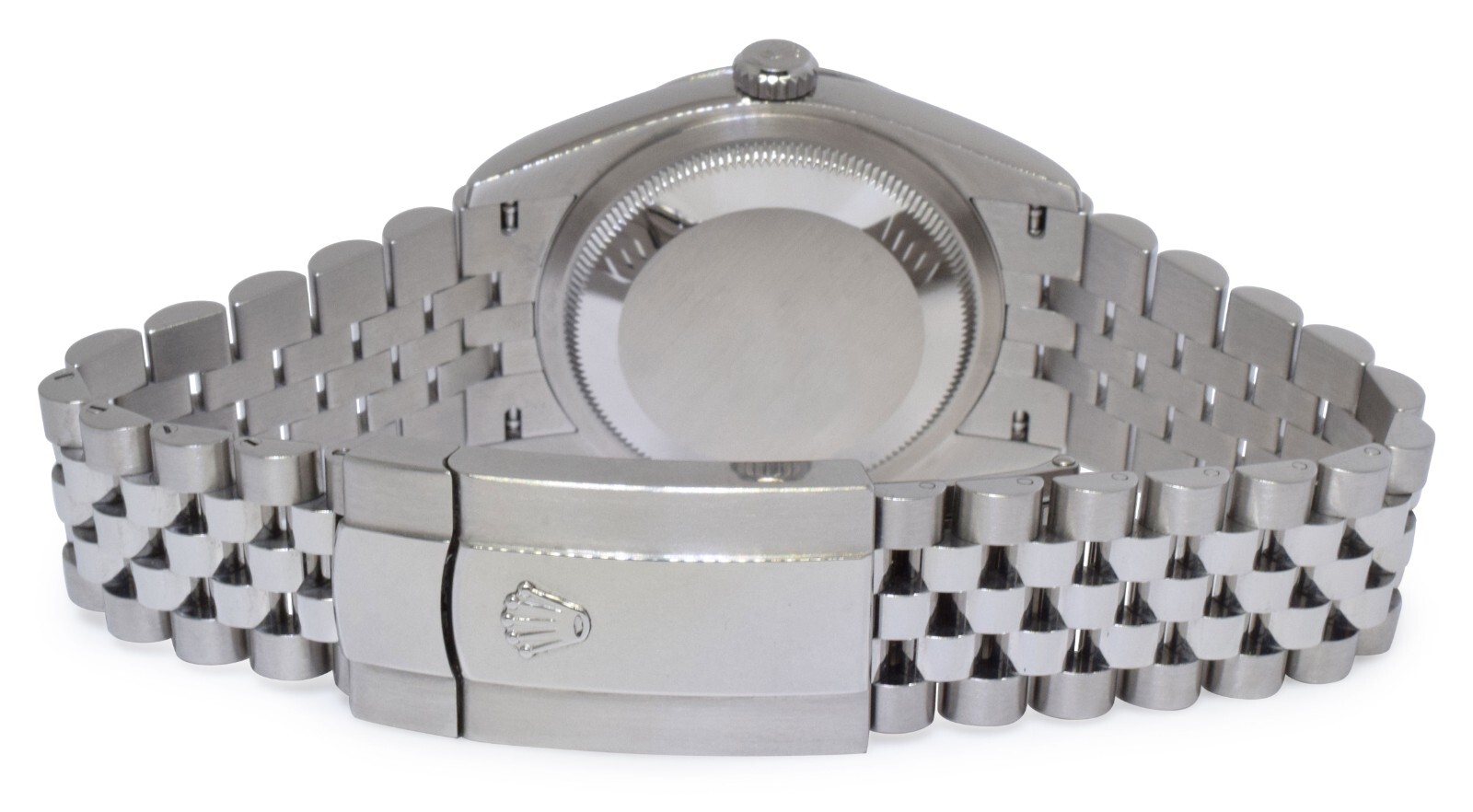 Rolex Datejust Steel Black Dial Bracelet Mens 36mm Watch B/P '20 126200