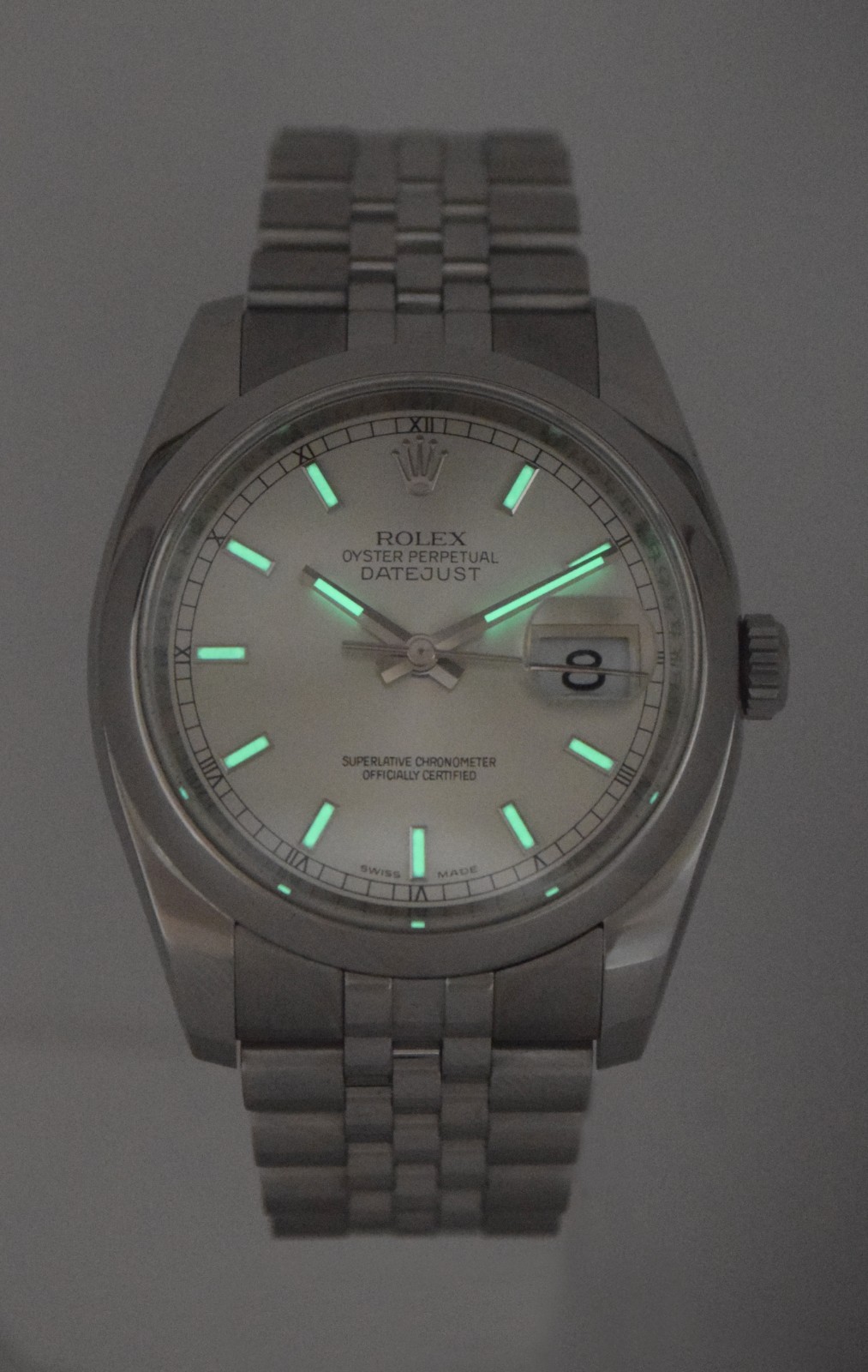 Rolex Datejust Steel Silver Dial Jubilee Bracelet 36mm Watch V 116200 Rolex Datejust Steel Silver Dial Jubilee Bracelet 36mm Watch V 116200