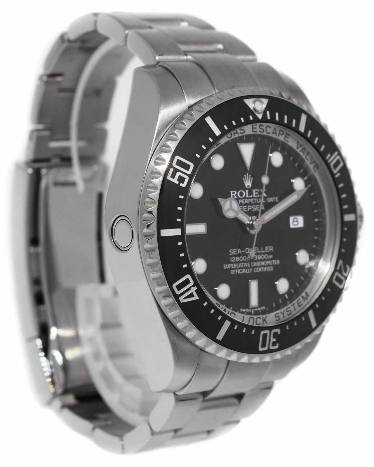Rolex Sea-Dweller Deepsea Steel & Ceramic Black Mens 44mm Dive Watch V 116660