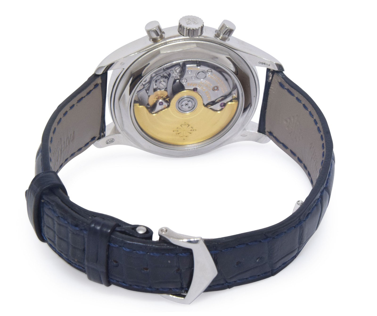Patek Philippe 5960 Annual Calendar Chronograph Platinum Watch Box/Papers 5960P