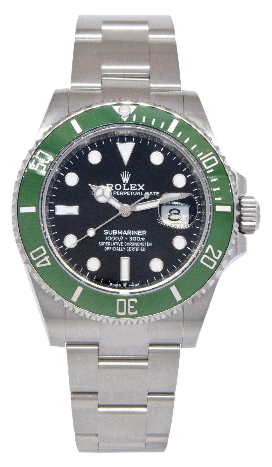 NEW Rolex Submariner Date "Starbucks" Steel Oyster 41mm Watch B/P '25 126610