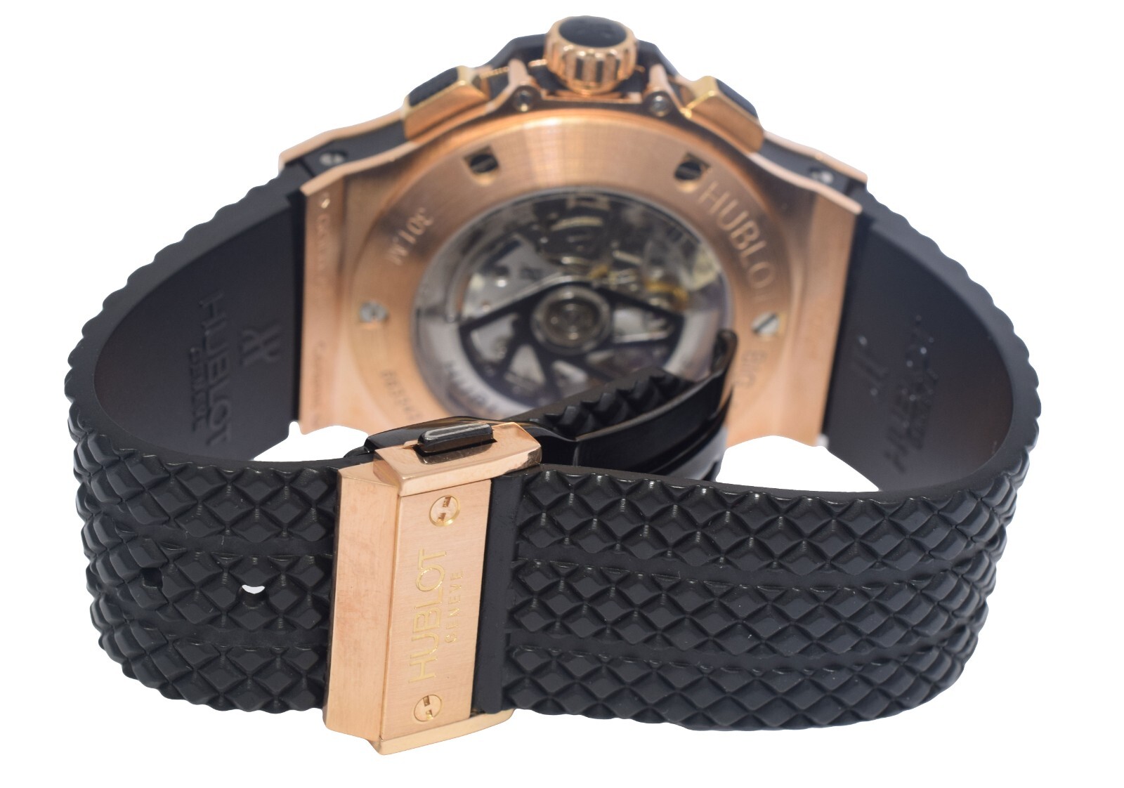 Hublot Big Bang Rose Gold /Ceramic Black Dial 44mm Watch B/P 301.PB.130.RX