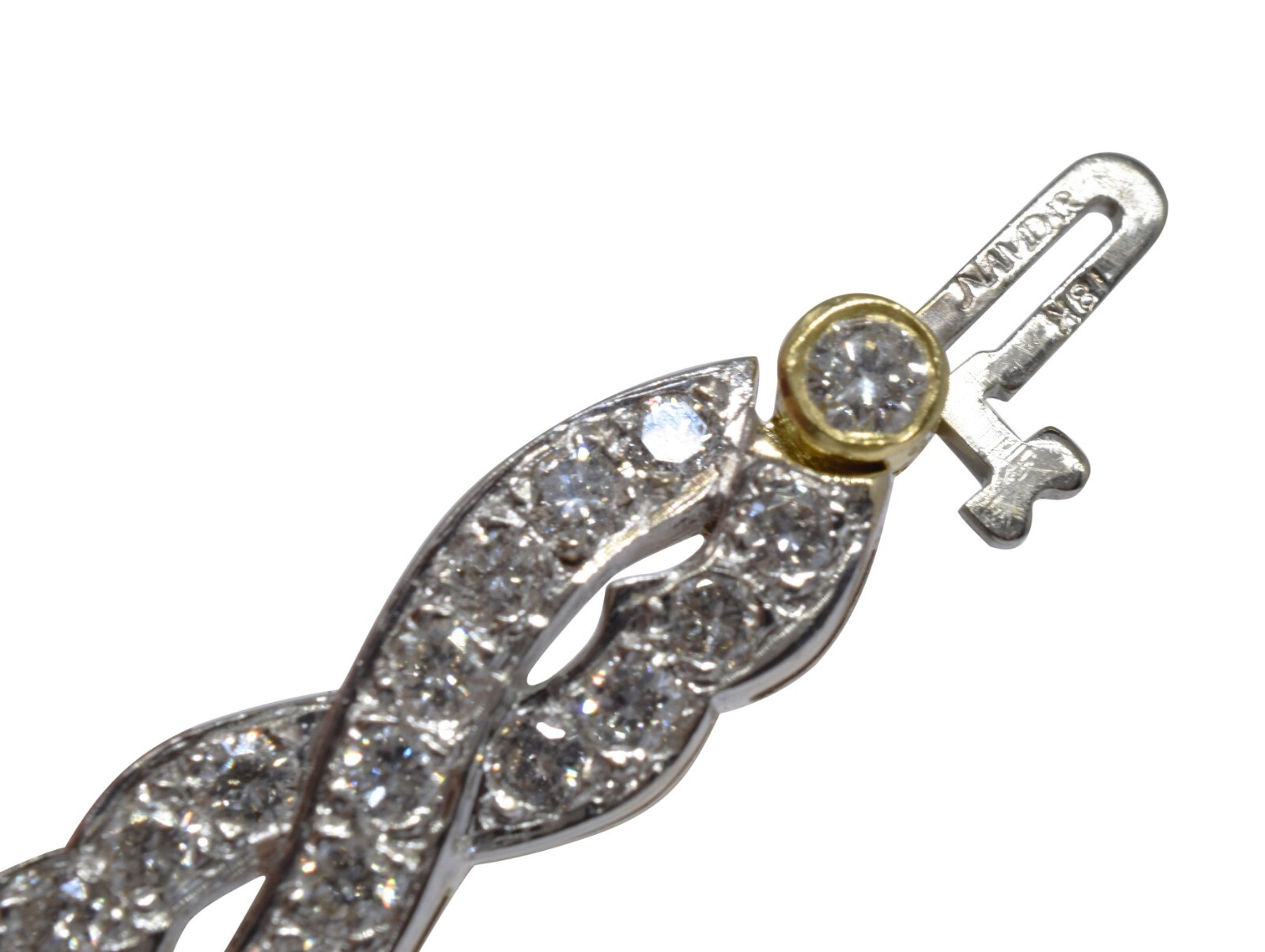 Namdar Infinity 15.00 ct Diamond 18k Yellow Gold Choker Necklace 14"