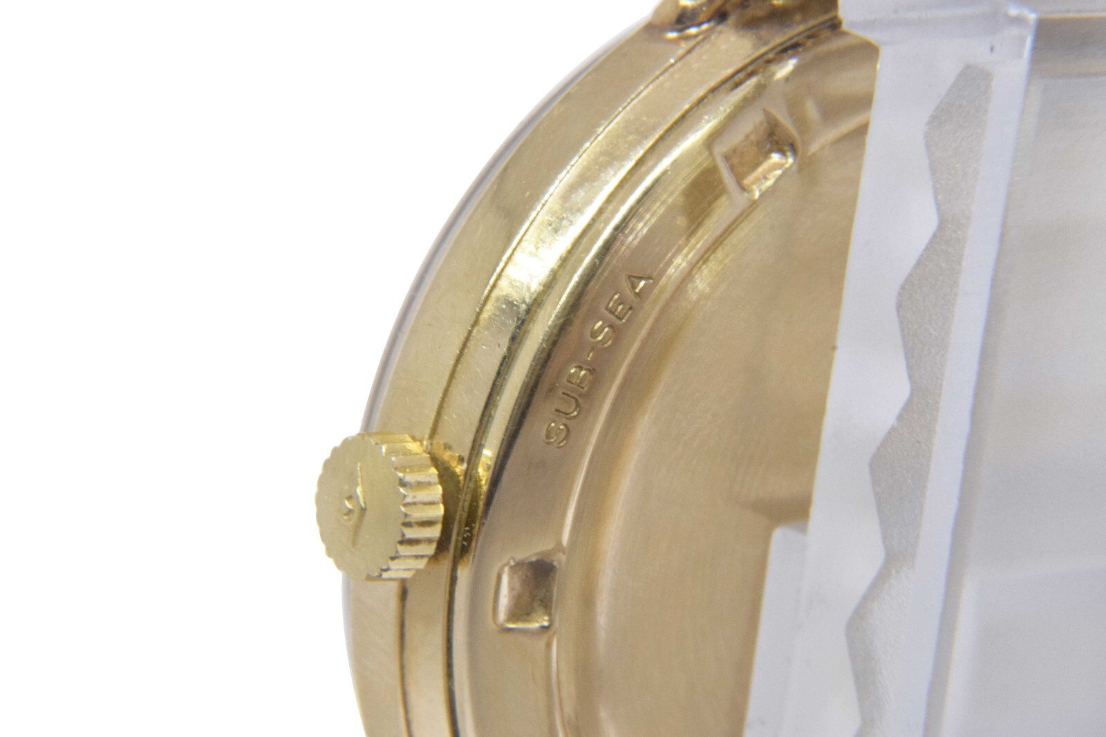 Movado Mens Vintage Kingmatic Sub-Sea 14k Yellow Gold Automatic Bracelet Watch