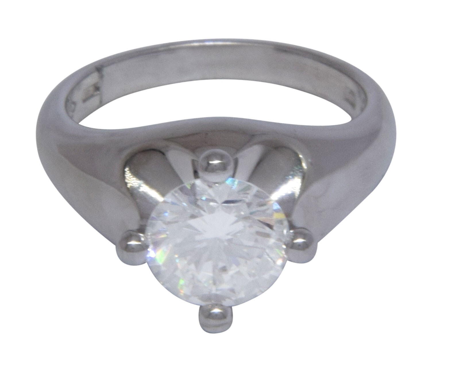 Bvlgari 1.62ct Round Brilliant Cut Diamond & Platinum Solitaire Ring Size 6 Bvlgari 1.62ct Round Brilliant Cut Diamond & Platinum Solitaire Ring Size 6