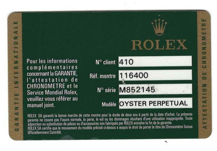 Rolex Milgauss Stainless Steel Black Dial Oyster Bracelet Watch M B/P 116400