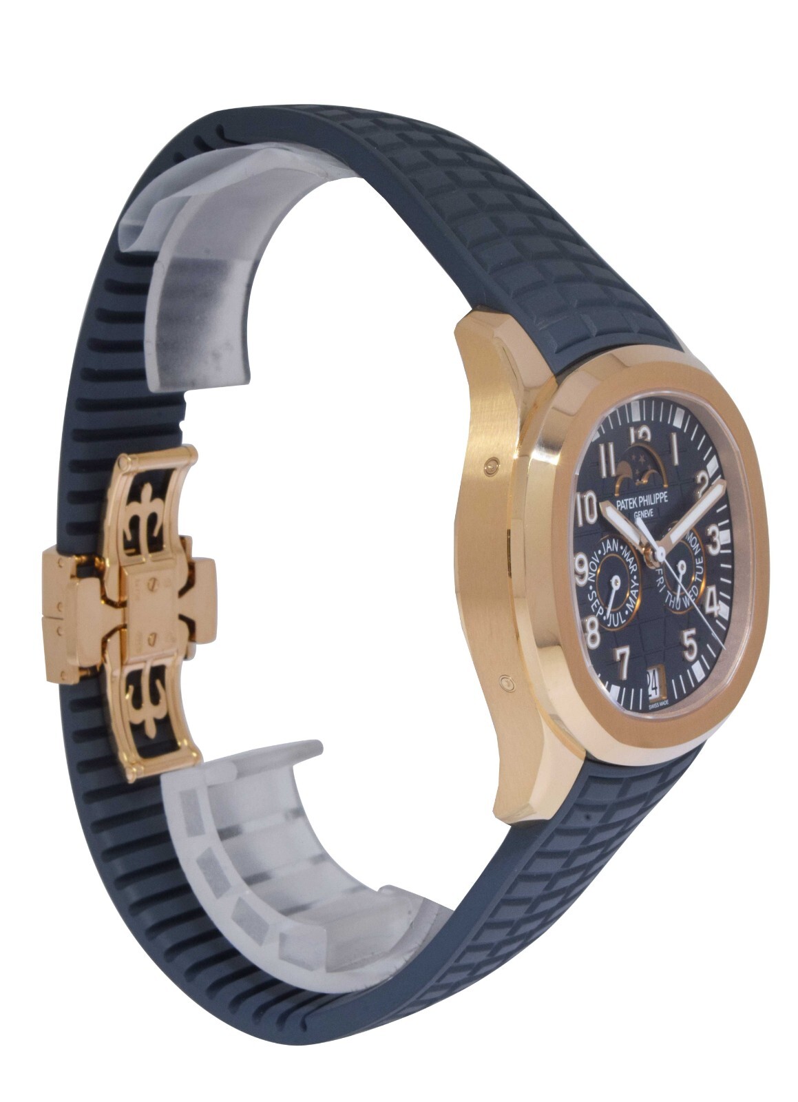 NEW Patek Aquanaut Annual Calendar 18k Rose Gold Watch B/P '23 5261R