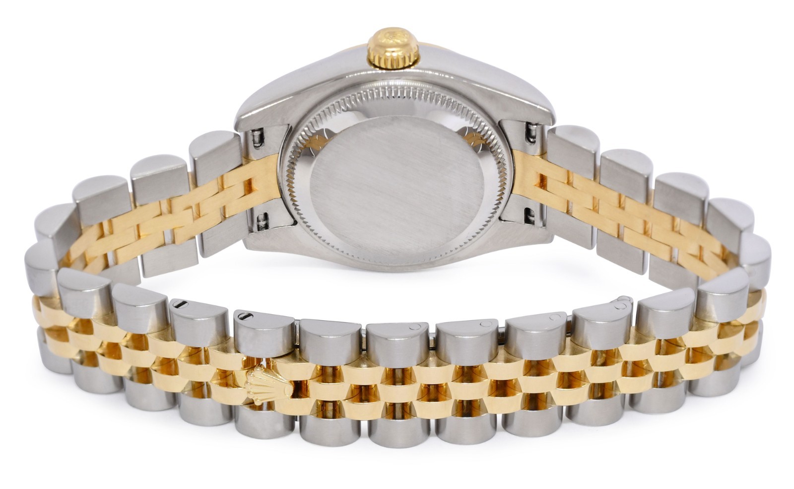 Rolex Datejust 18k Yellow Gold/Steel Blue Concentric Dial 26mm Watch D 179173