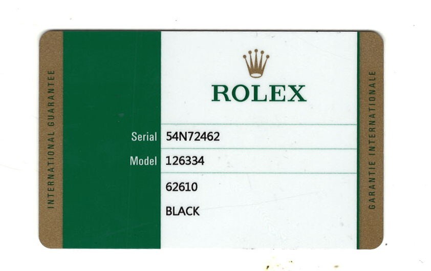 Rolex Datejust 41 Steel & Gold Bezel Black Dial Oyster Watch +Card '18 126334