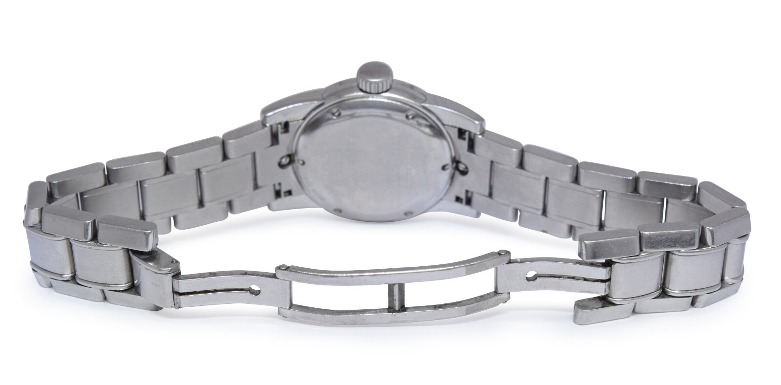 Girard Perragaux Lady F Steel MOP Diamond Ladies 29mm Automatic Watch B/P 8039