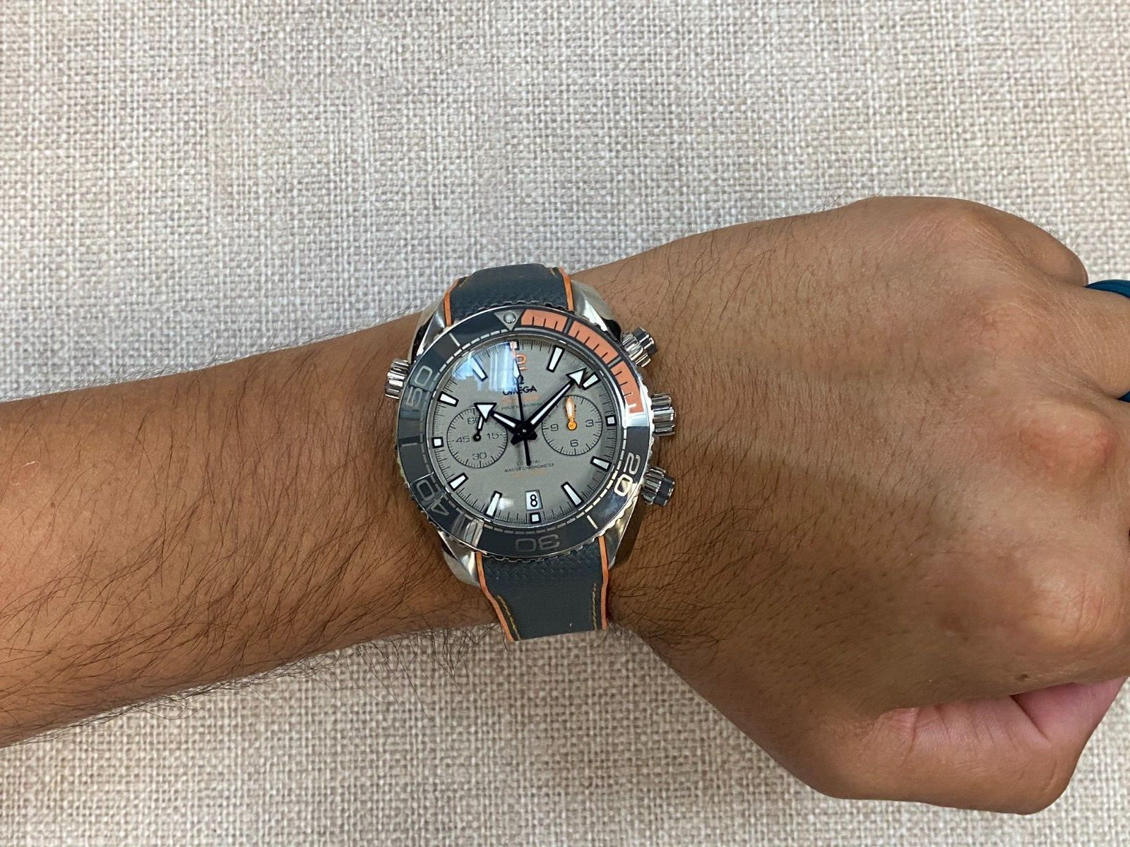 Omega Seamaster Planet Ocean Chronograph Titanium Watch B/P 215.92.46.51.99.001