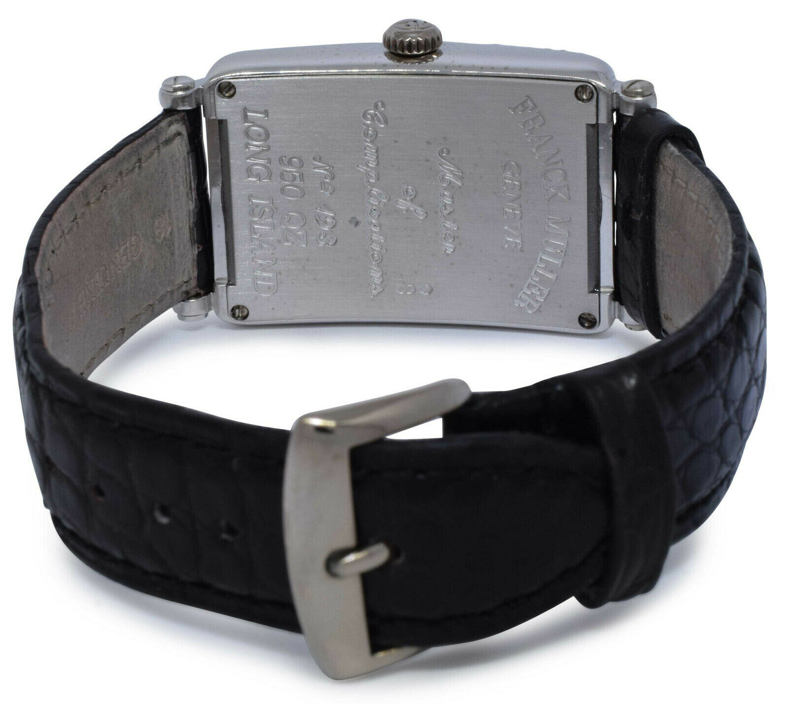 Franck Muller Long Island 18k White Gold Diamond Ladies Quartz Watch 950 QZ Franck Muller Long Island 18k White Gold Diamond Ladies Quartz Watch 950 QZ
