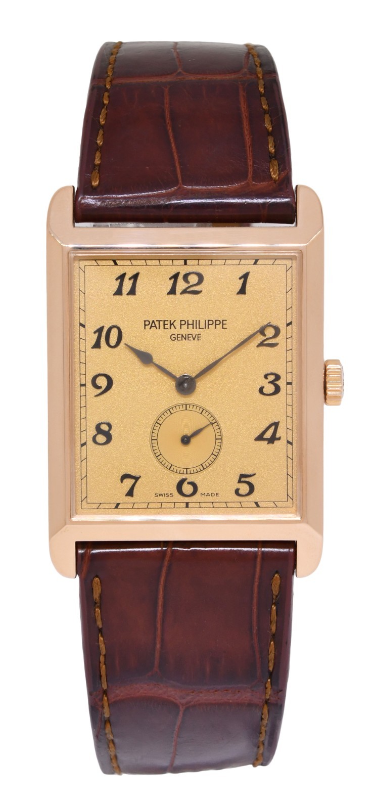 Patek Philippe 5109 Gondolo 18k Rose Gold Mens Manual Watch 5109R