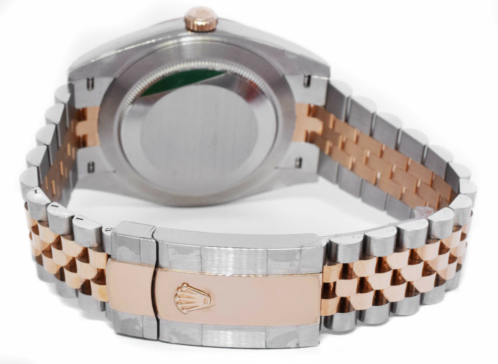 NEW Rolex Datejust 41 18k Rose Gold/Steel Sundust Dial Watch B/P '20 126301