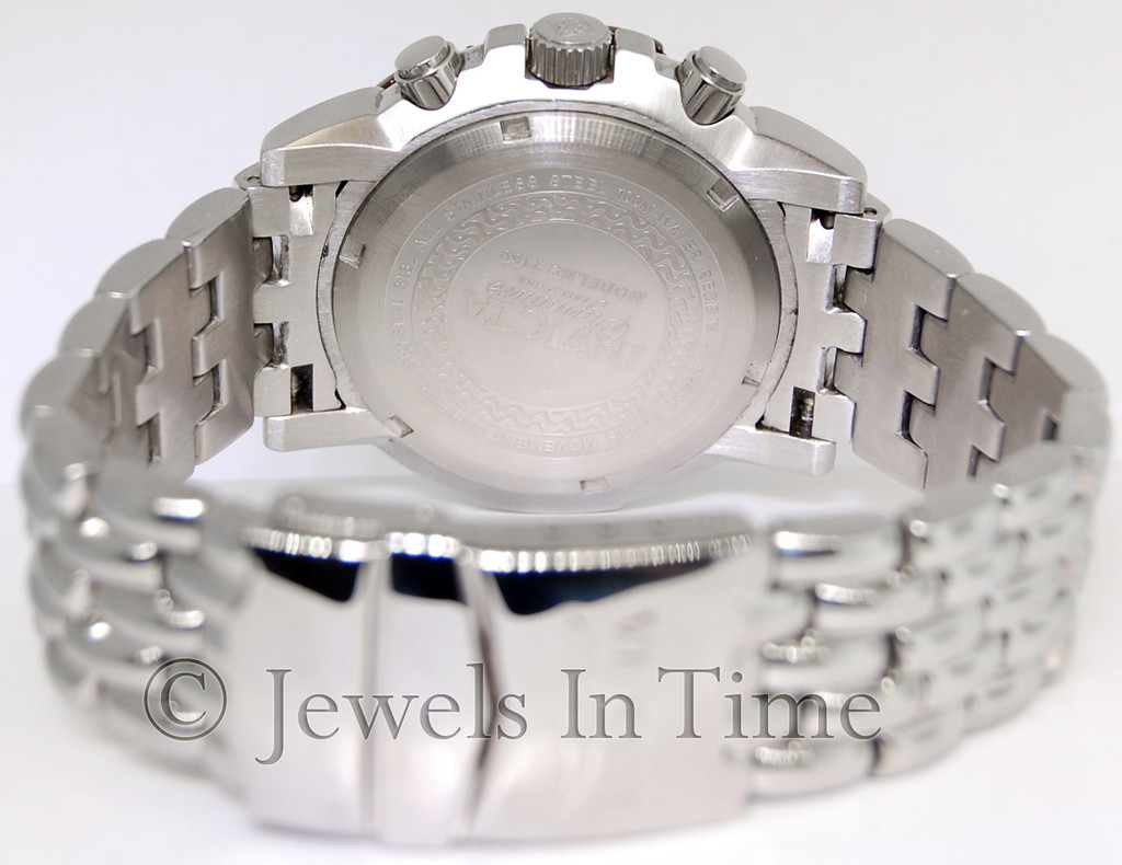 Invicta Pro Diver Model No. 7160 Stainless Steel Quartz Mens Watch Box & Papers