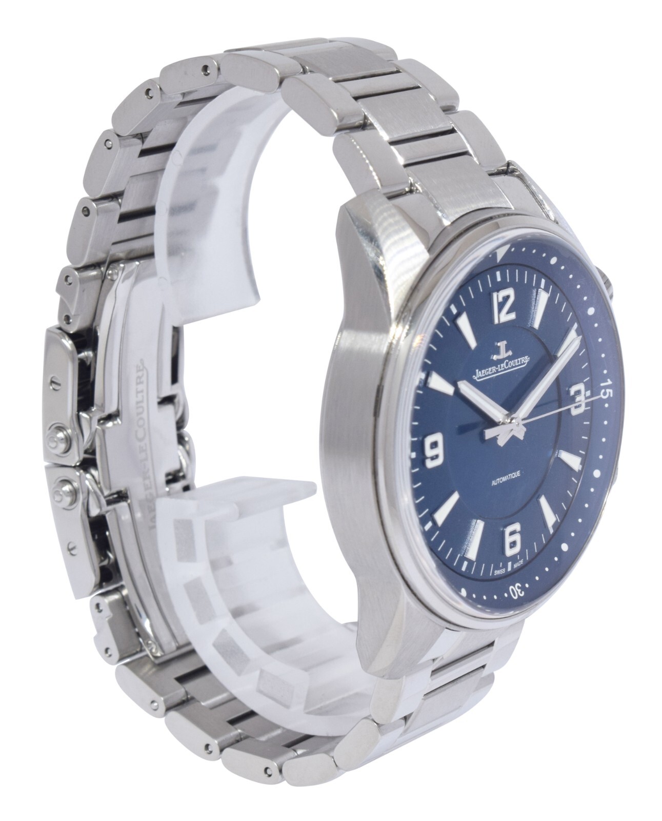 Jaeger LeCoultre Polaris Steel Blue Dial Mens 41mm Watch B/P Q9008180 841.8.37.S