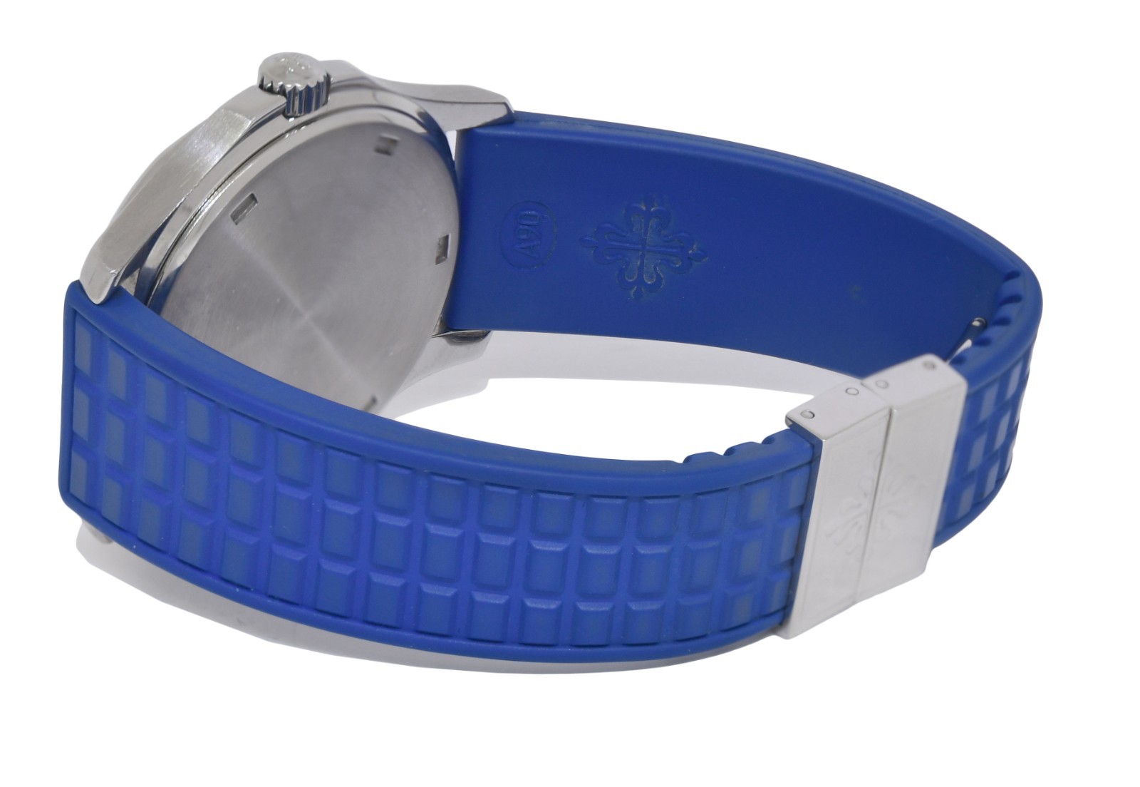 Patek Philippe Aquanaut 5067 Luce Steel & Diamond Blue Ladies Watch 5067A