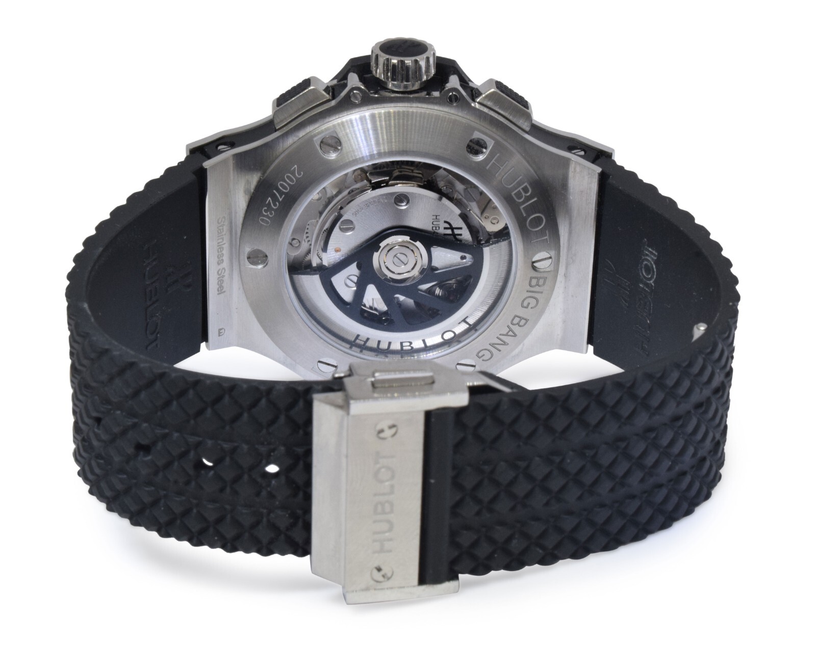 Hublot Big Bang Chronograph Steel Mens 44mm Automatic Watch 301.SX.130.RX Hublot Big Bang Chronograph Steel Mens 44mm Automatic Watch 301.SX.130.RX
