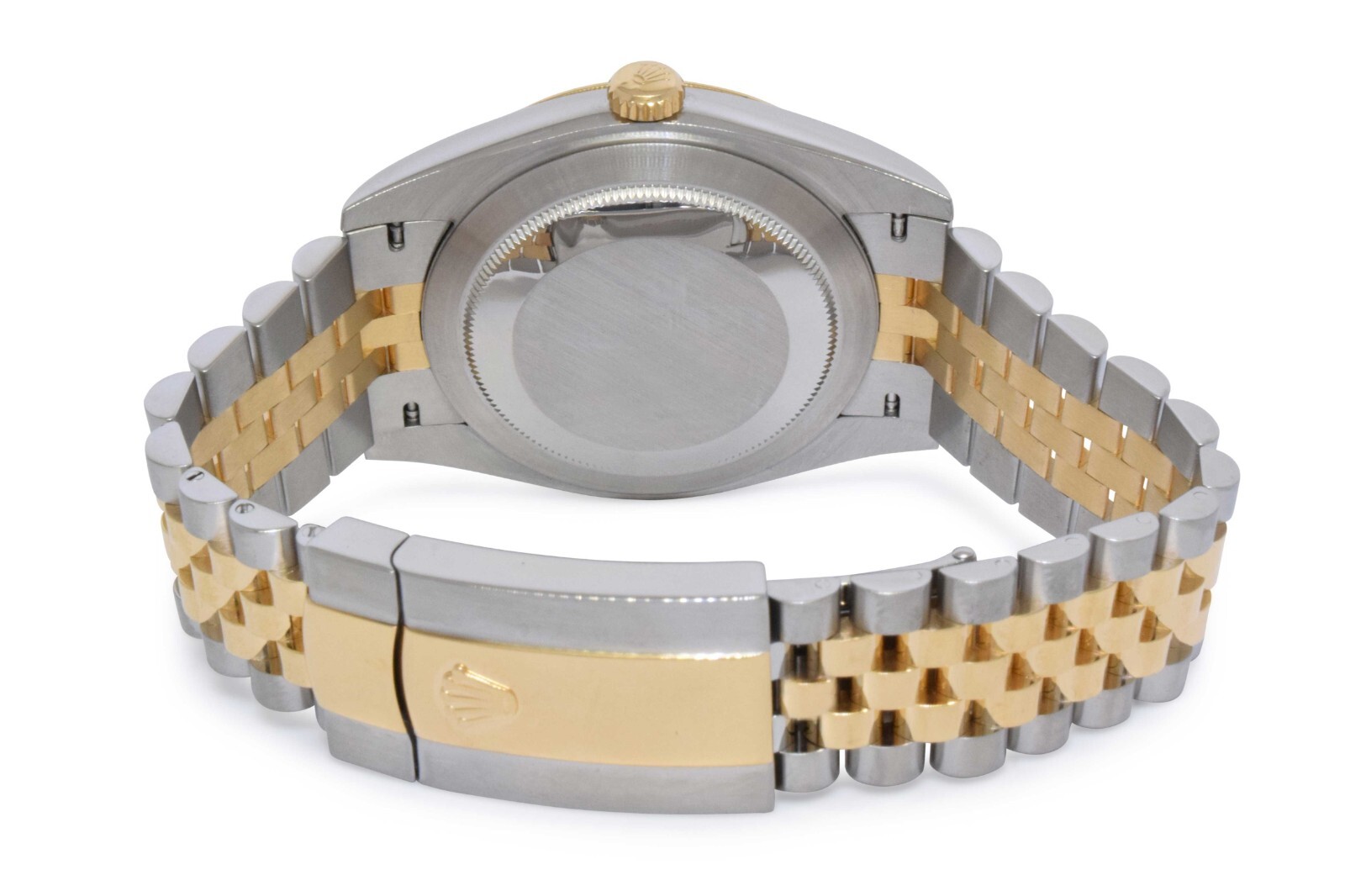 Rolex Datejust 41 18k Yellow Gold/Steel Champagne Dial Mens Watch 126303