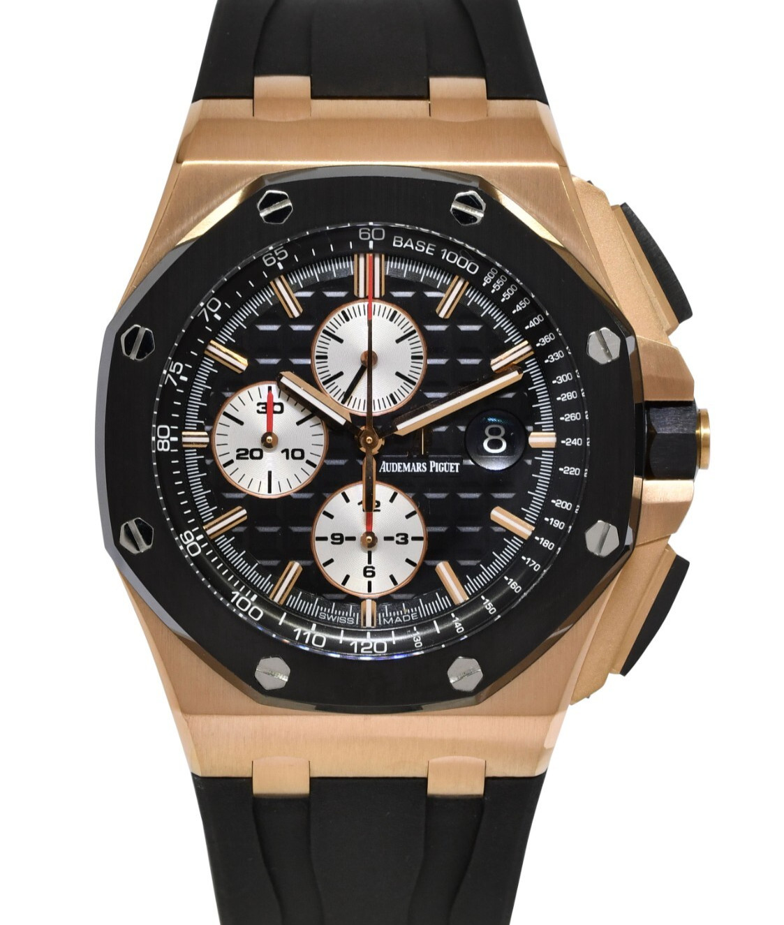 Audemars Piguet Royal Oak Offshore Chrono Rose Gold / Ceramic 44mm Watch 26401RO Audemars Piguet Royal Oak Offshore Chrono Rose Gold / Ceramic 44mm Watch 26401RO