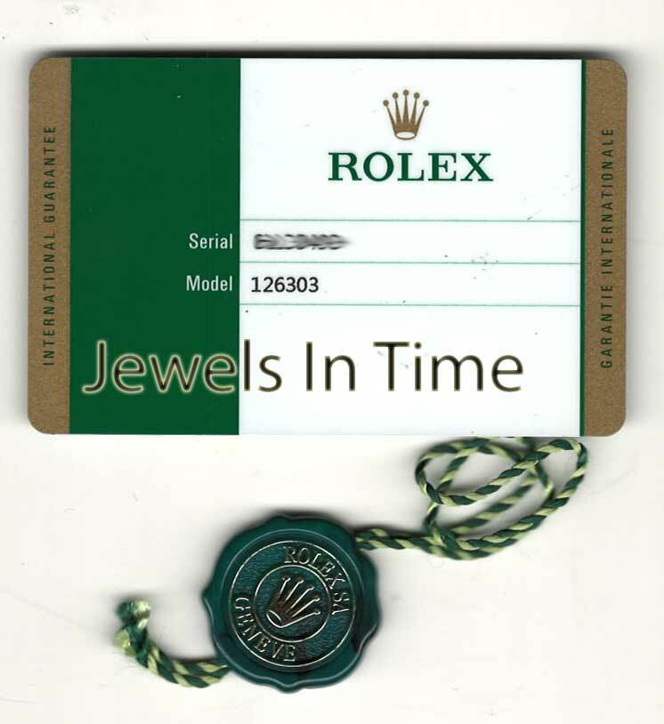 NOS Rolex Datejust 41 18k YG/Steel Champagne Dial Mens Watch Box/Papers 126303