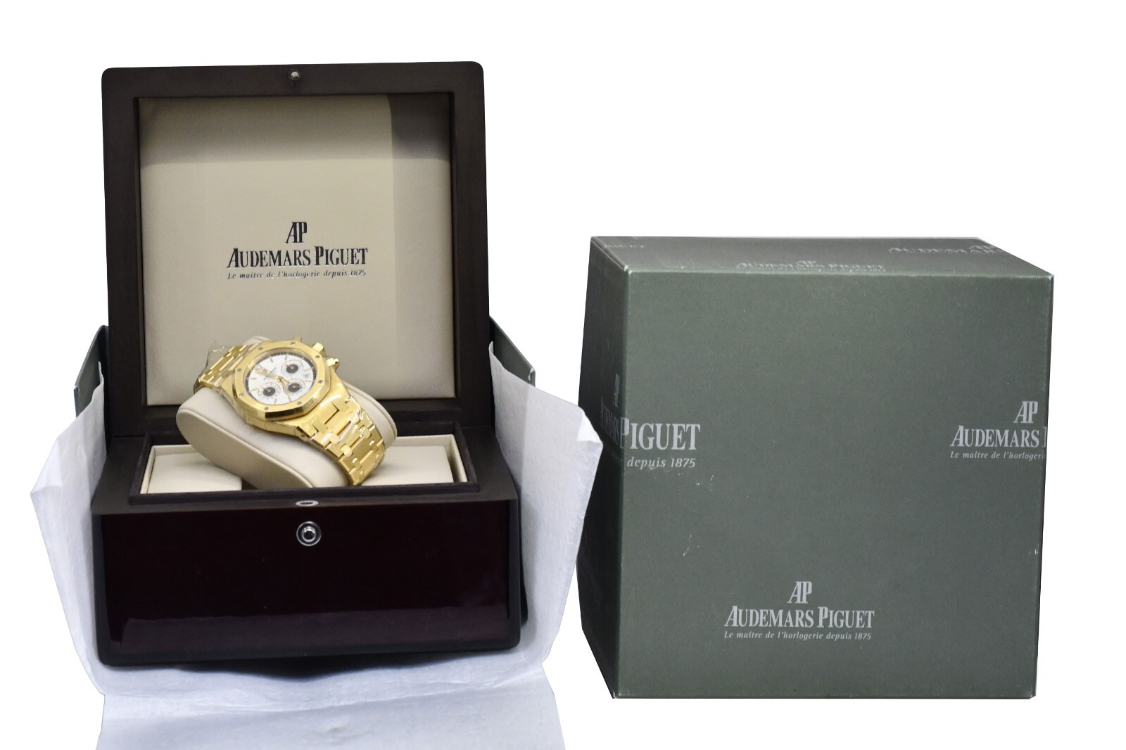 Audemars Piguet Royal Oak Chronograph 18k Yellow Gold Watch 25960BA.OO.1185BA.02