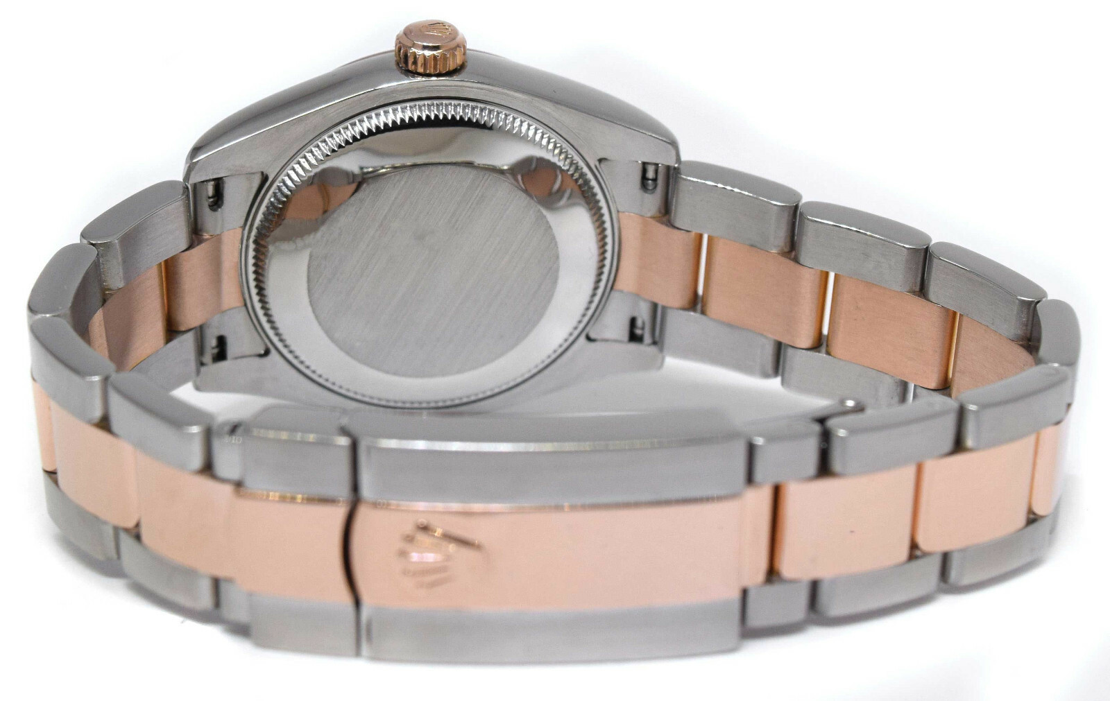 Rolex Datejust 31 18k Rose Gold/Steel Ladies Watch Pink Roman Dial 178241