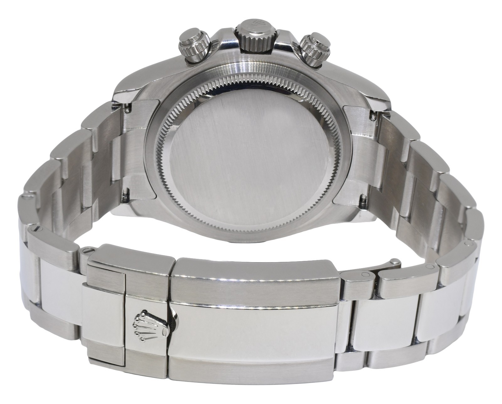 Rolex Daytona Steel & Ceramic Bezel White Dial 40mm Watch +Card '24 126500