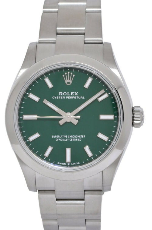 Rolex Oyster Perpetual 31 Steel Green Dial Ladies Watch 277200 Rolex Oyster Perpetual 31 Steel Green Dial Ladies Watch 277200