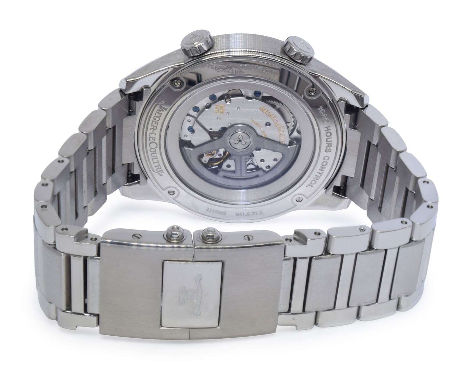 Jaeger LeCoultre Polaris Steel Blue Dial Mens 41mm Watch B/P Q9008180 841.8.37.S