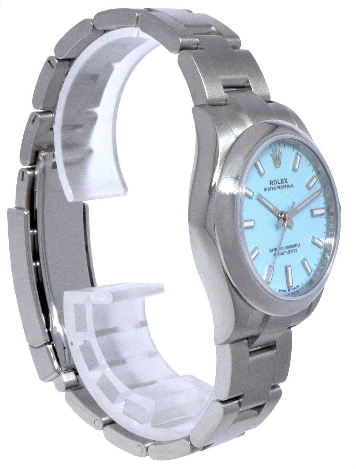 NEW Rolex Oyster Perpetual 31 Steel Blue Dial Mens Watch Box/Papers '20 277200
